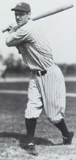Yankees CF Earle Combs